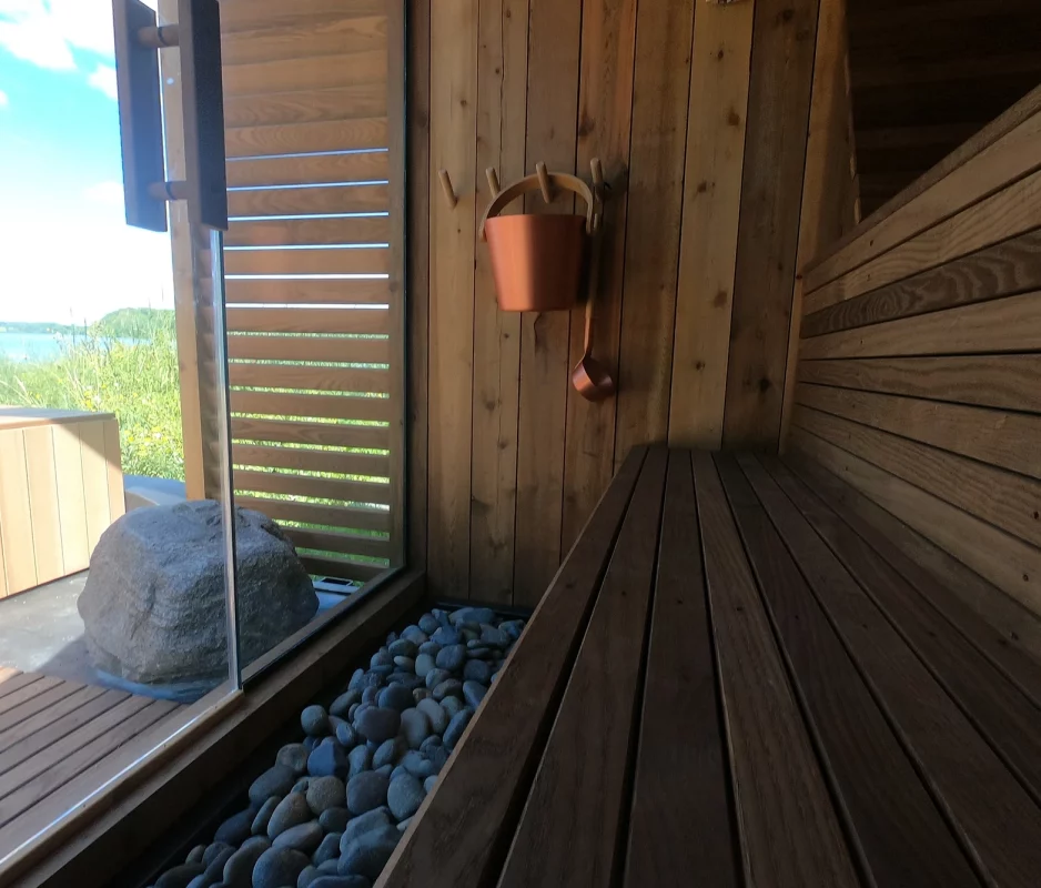 best outdoor sauna kit from ox builders