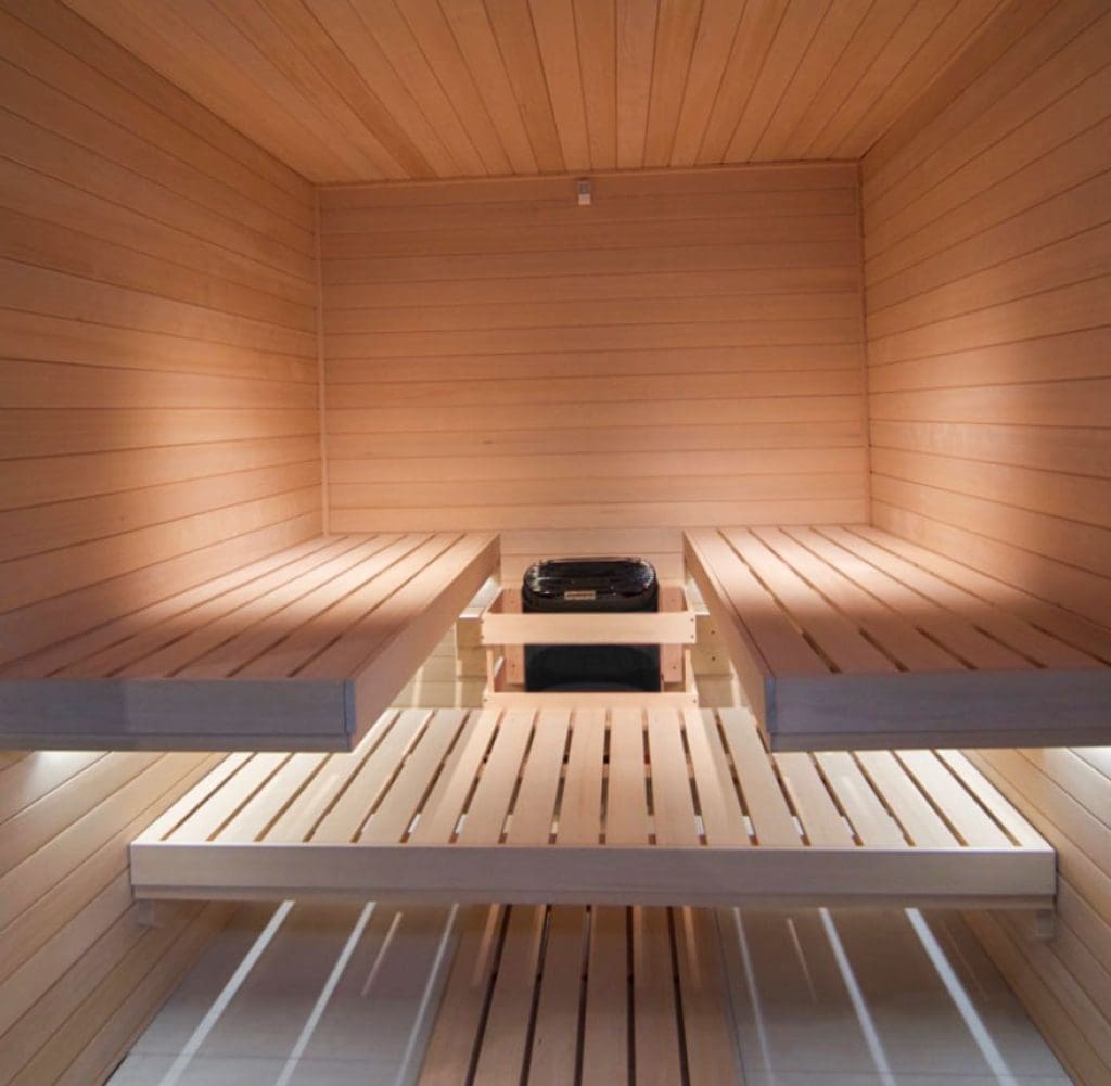 6 Remarkable Sauna Bench Designs And Considerations For Building Them