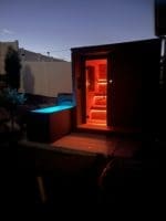 sauna cold plunge routine with New primitive sauna