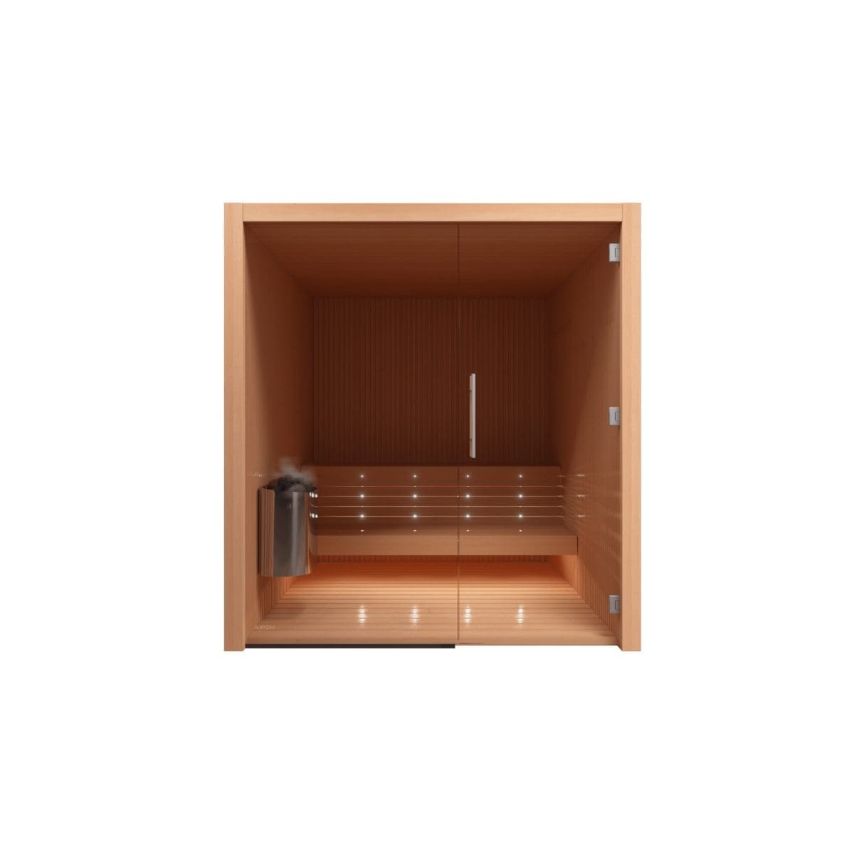 Auroom Liber Glass Indoor Sauna Kit Sold By Sauna Marketplace In The Usa