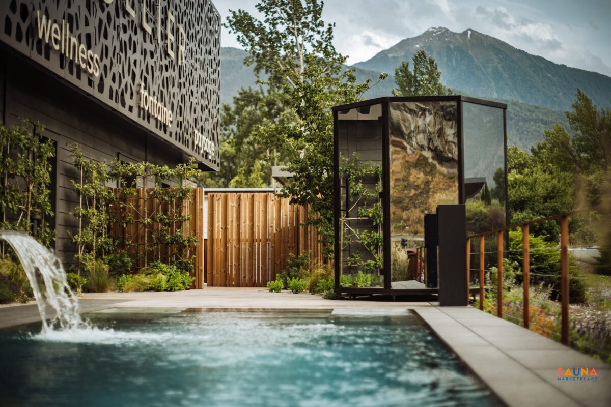Haljas Hele Glass Sauna - Image 5