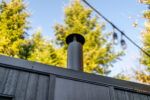 mobile sauna chimney
