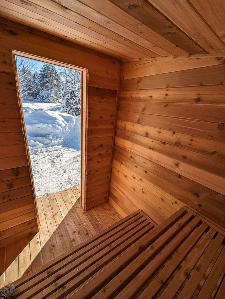 Sota Sauna Benches