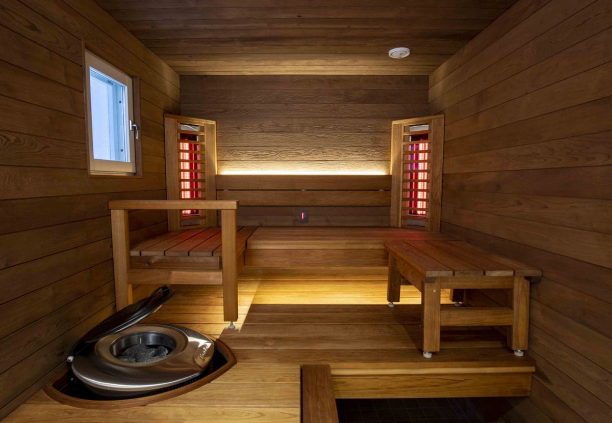 Harvia Forte hybrid sauna