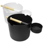 KOLO Sauna Bucket and Ladle Set - Ladle Becomes Handle