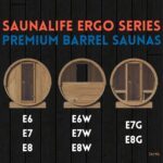 SaunaLife Ergo Premium Barrel Sauna Kit