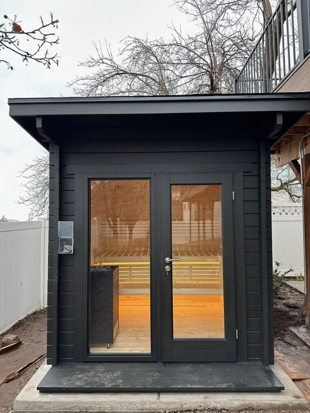 Saunalife G4 Stained Black