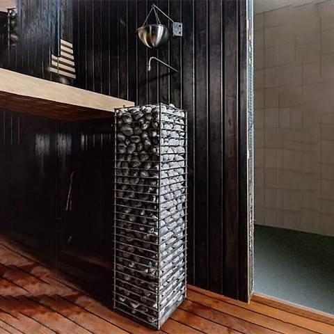 HUUM CLIFF 6 electric sauna heater from Estonia with rock basket