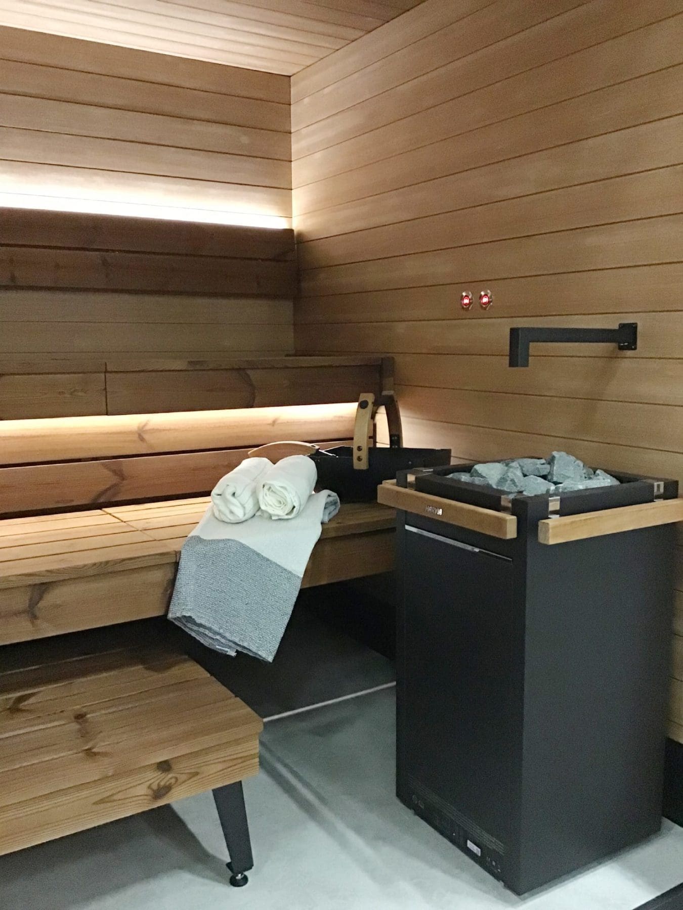 Harvia Virta With Built In Water System Harvia Virta With Built In Water System Called Autodose From Finland