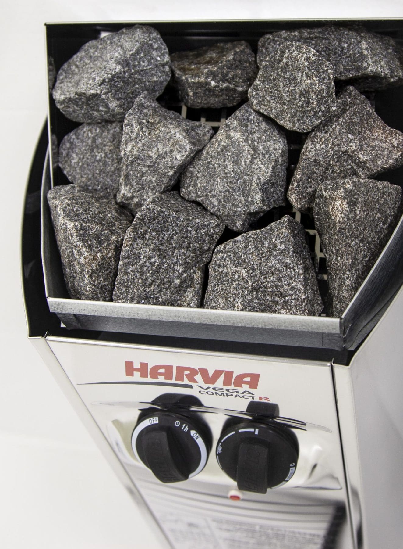 Harvia Vega Compact Closeup Of Rocks