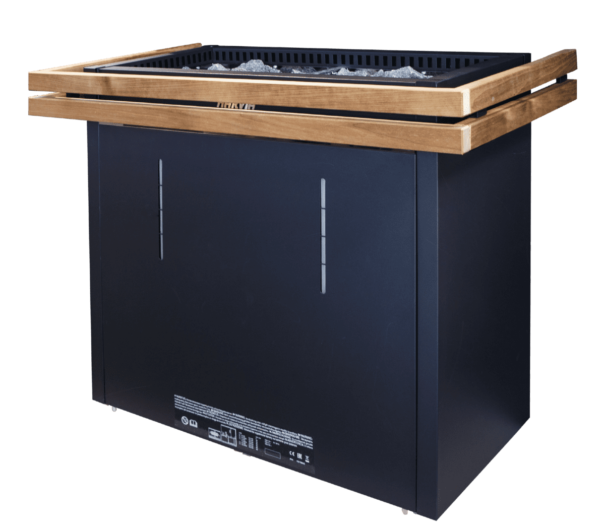 harvia virtapro combi with rail