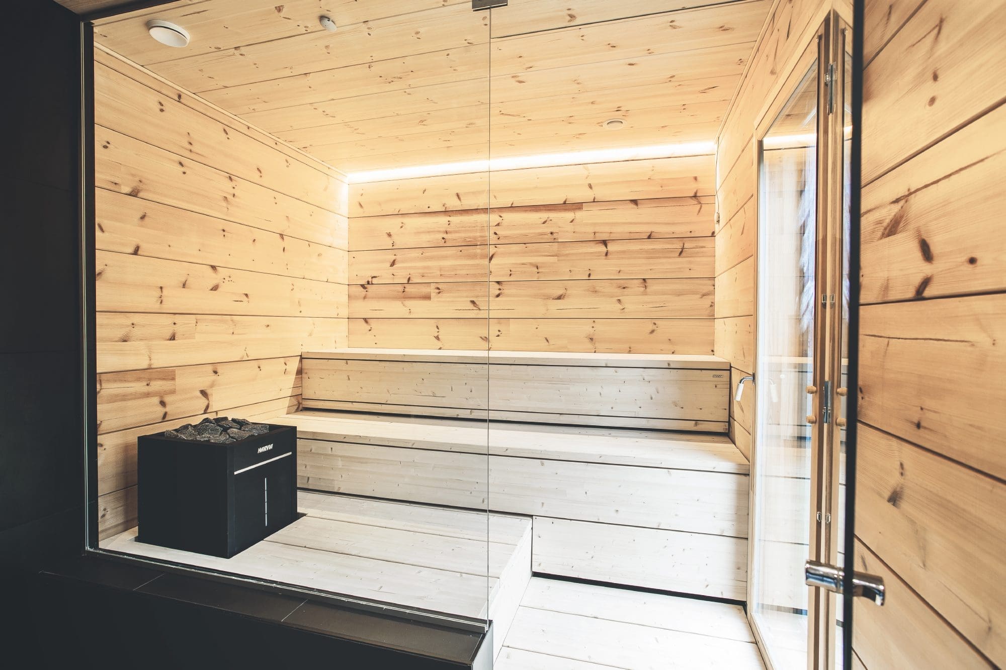 Harvia_Virta_Virtacombi_Led_Glasswall Harvia Virta 10.5Kw Electric Sauna Heater | Hl110E - Image 10