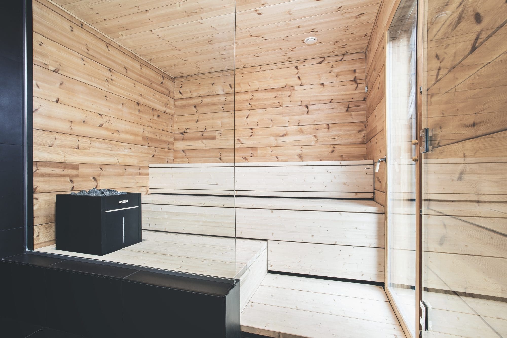 Harvia_Virta_Virtacombi_Led_Glasswall_F2 Harvia Virta 10.5Kw Electric Sauna Heater | Hl110E - Image 16