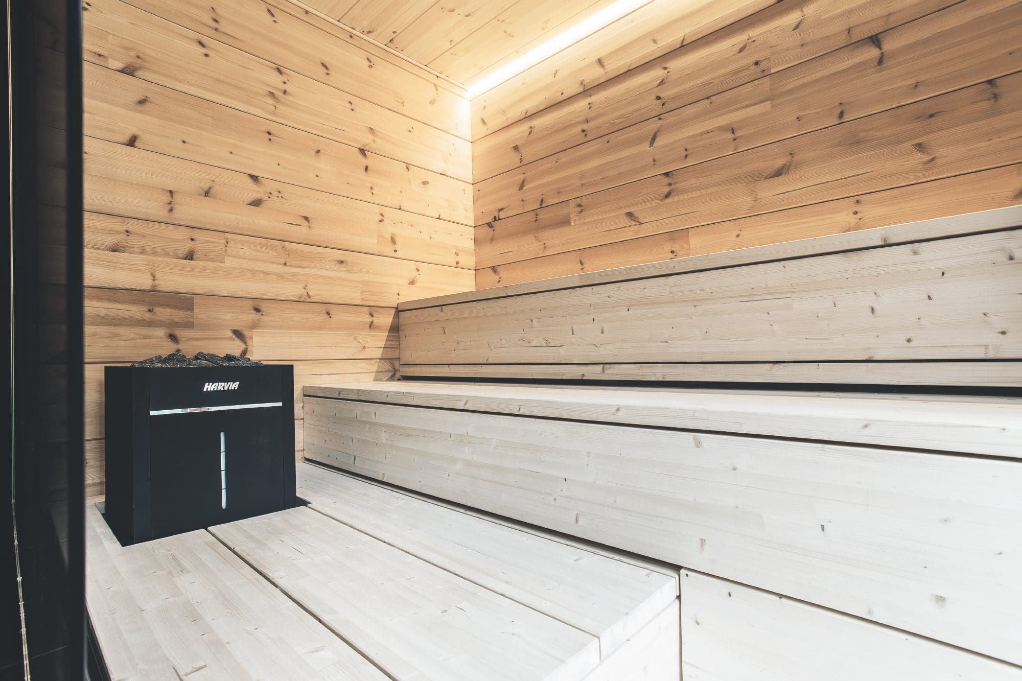 Harvia_Virta_Virtacombi_Led_Glasswall_F3 Harvia Virta 10.5Kw Electric Sauna Heater | Hl110E - Image 15