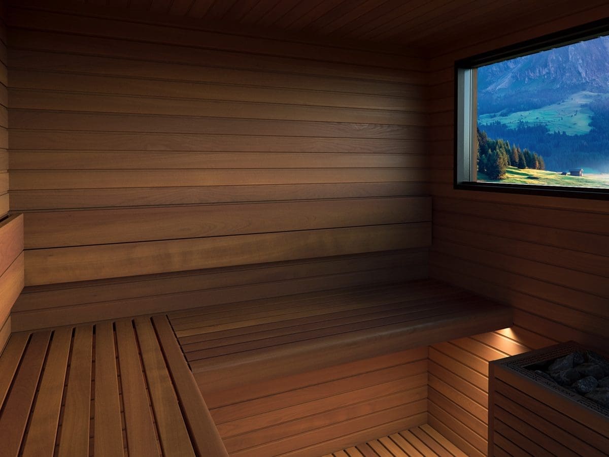 Auroom Garda L Bench And Windo Available On Sauna Marketplace