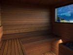 auroom garda l bench and windo available on sauna marketplace