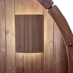 2x Wood Outdoor Sconce Lights, Cables, and Controller +$495.00