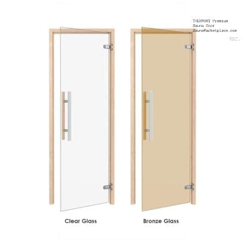 Thermory Sauna Door | Premium, Thermo Aspen Frame - Image 8