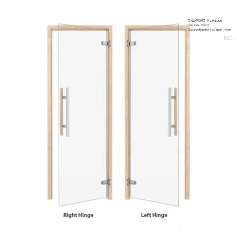 Thermory Sauna Door | Premium, Thermo Aspen Frame - Image 7