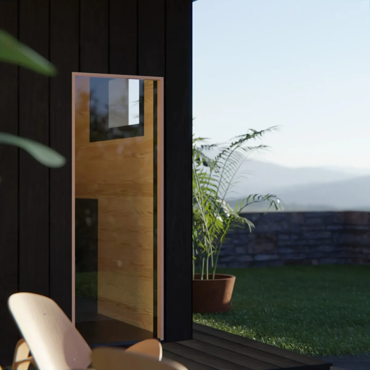 modern sauna plans