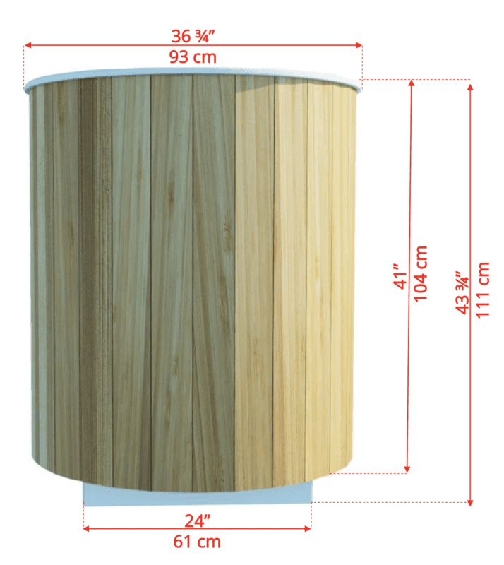 cold plunge tub dimensions
