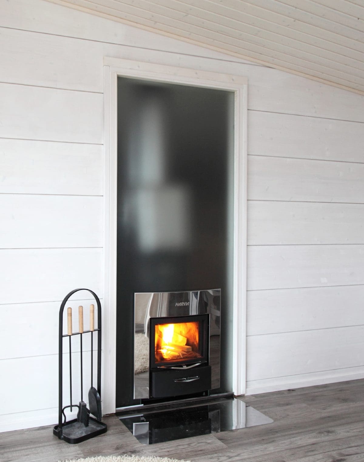 Harvia Duo Fireplace And Wood Sauna Stove Combo - Image 8