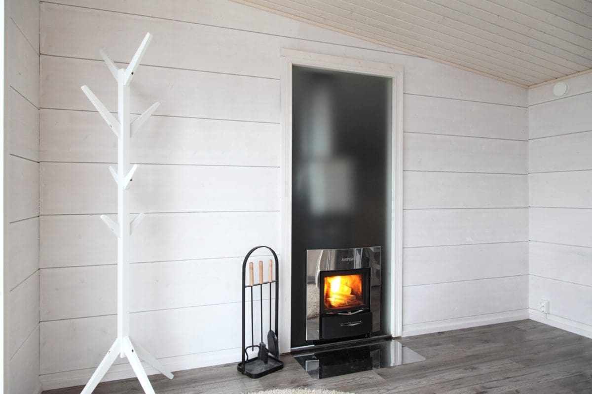 Harvia Duo Fireplace And Wood Sauna Stove Combo - Image 2