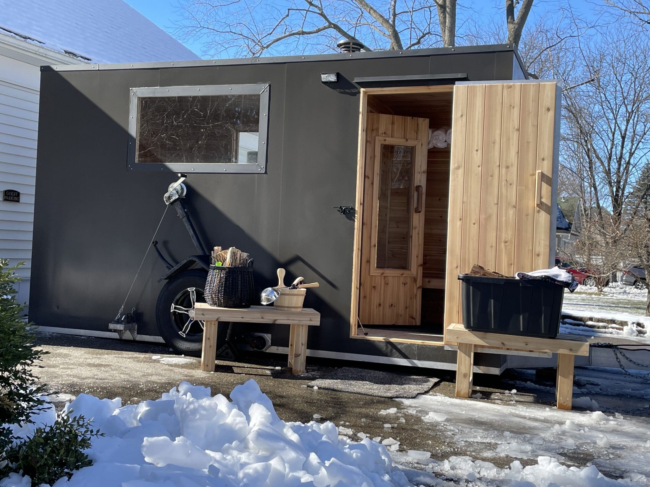 Voyageur Mobile sauna review and price