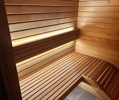 Bathology Dimmable Sauna Light Bar Custom Package - Headrest And Under Bench Lighting