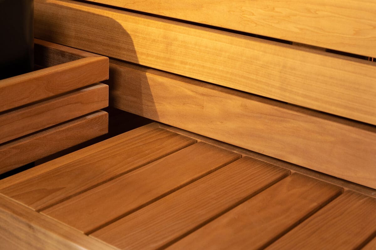 Auroom Cala Glass Indoor Sauna Kit - Image 8
