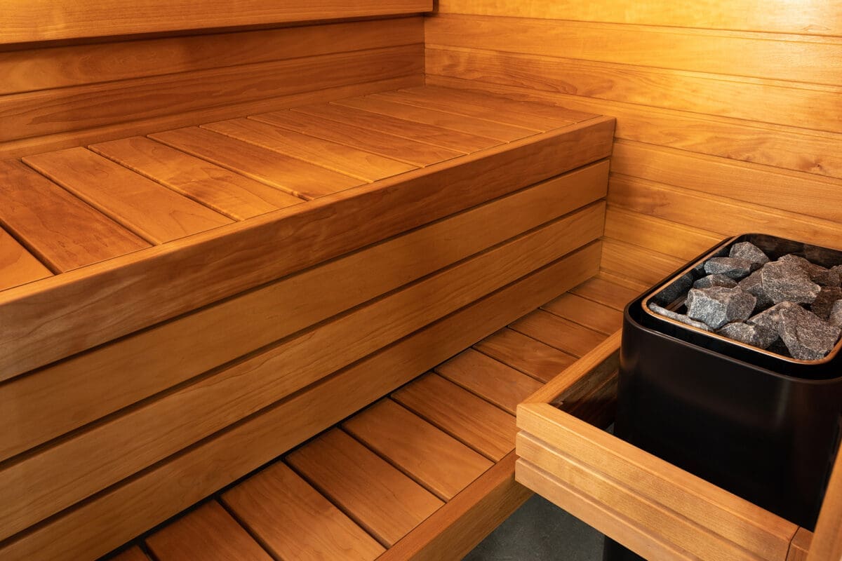 Auroom Cala Glass Indoor Sauna Kit - Image 10