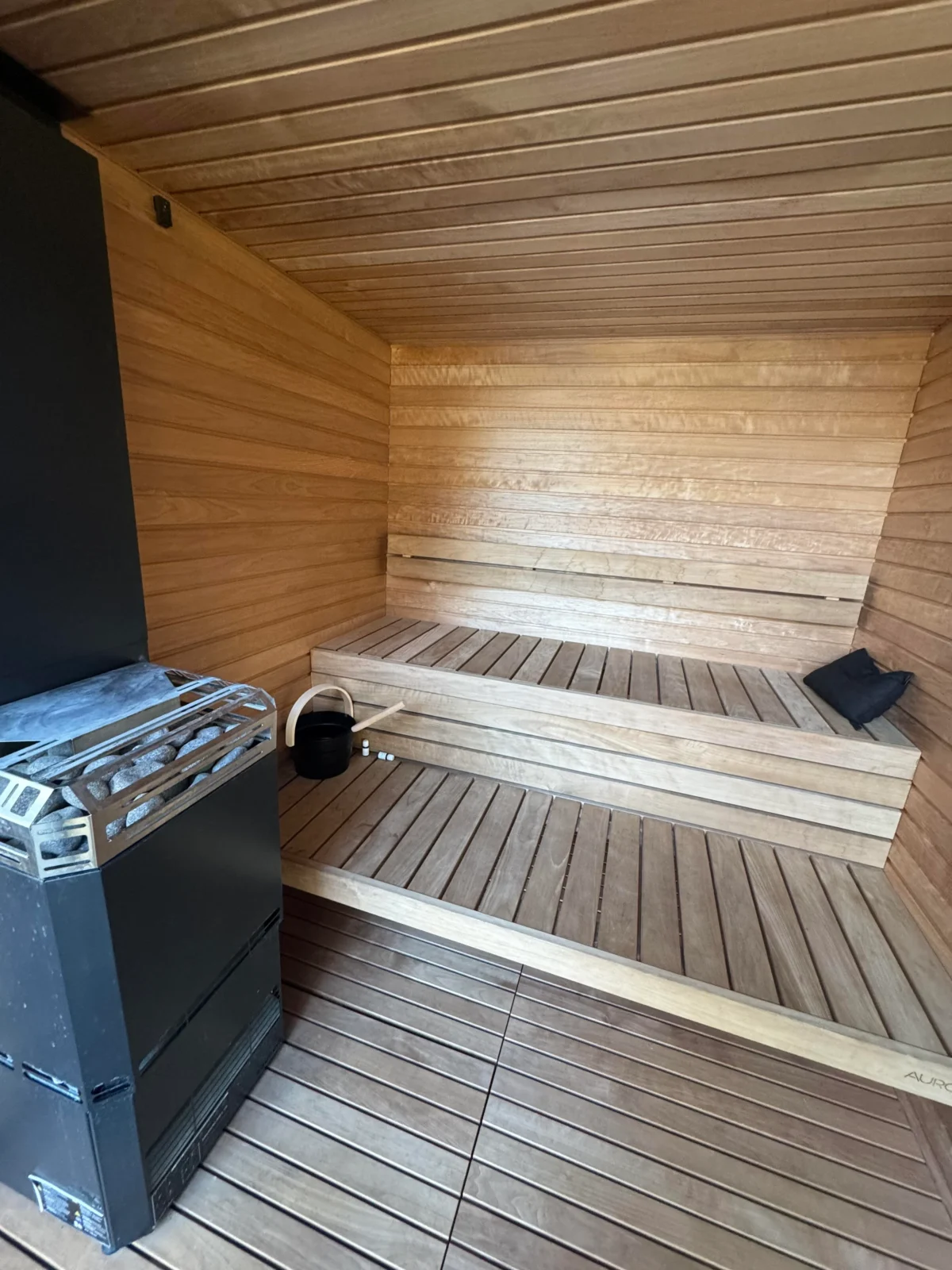 Auroom Mira L Modern Nordic Outdoor Sauna Kits - 2025 Clt Version - Image 15