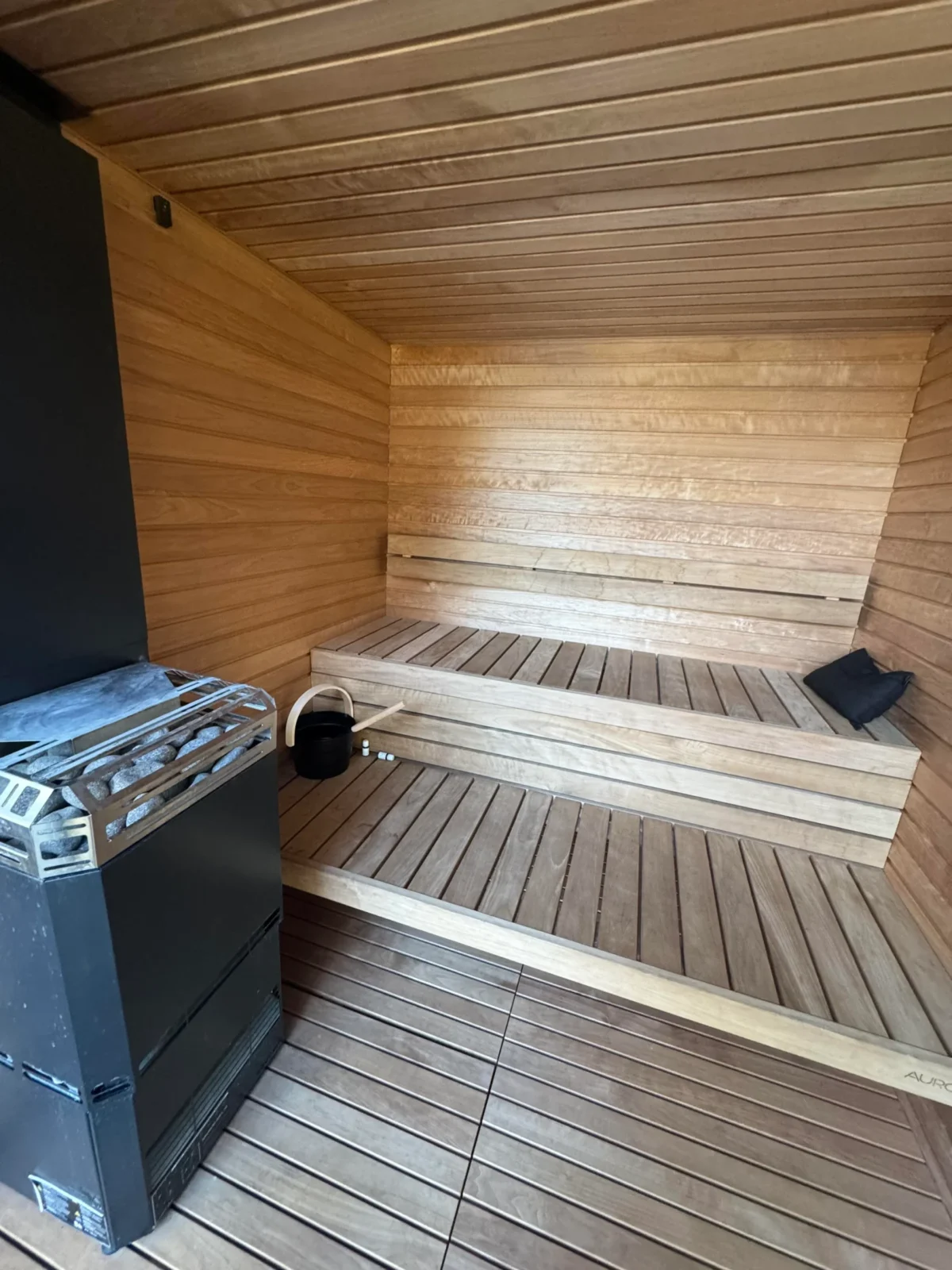Auroom Mira L Outdoor Sauna Kit - Image 15
