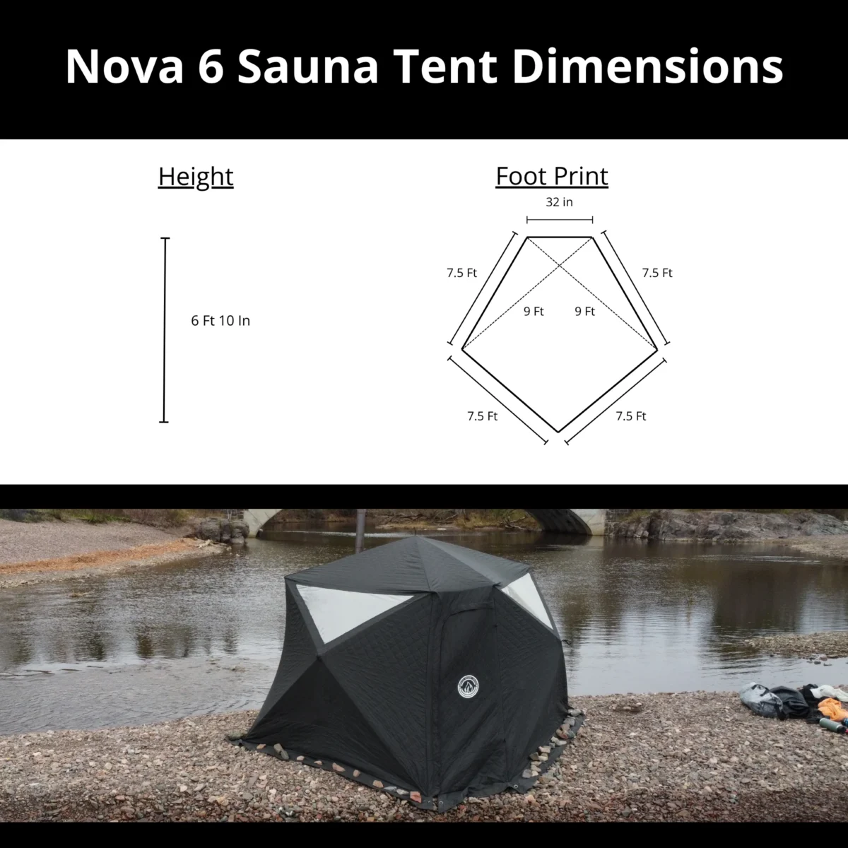 Nova 6 Sauna Tent - Image 11