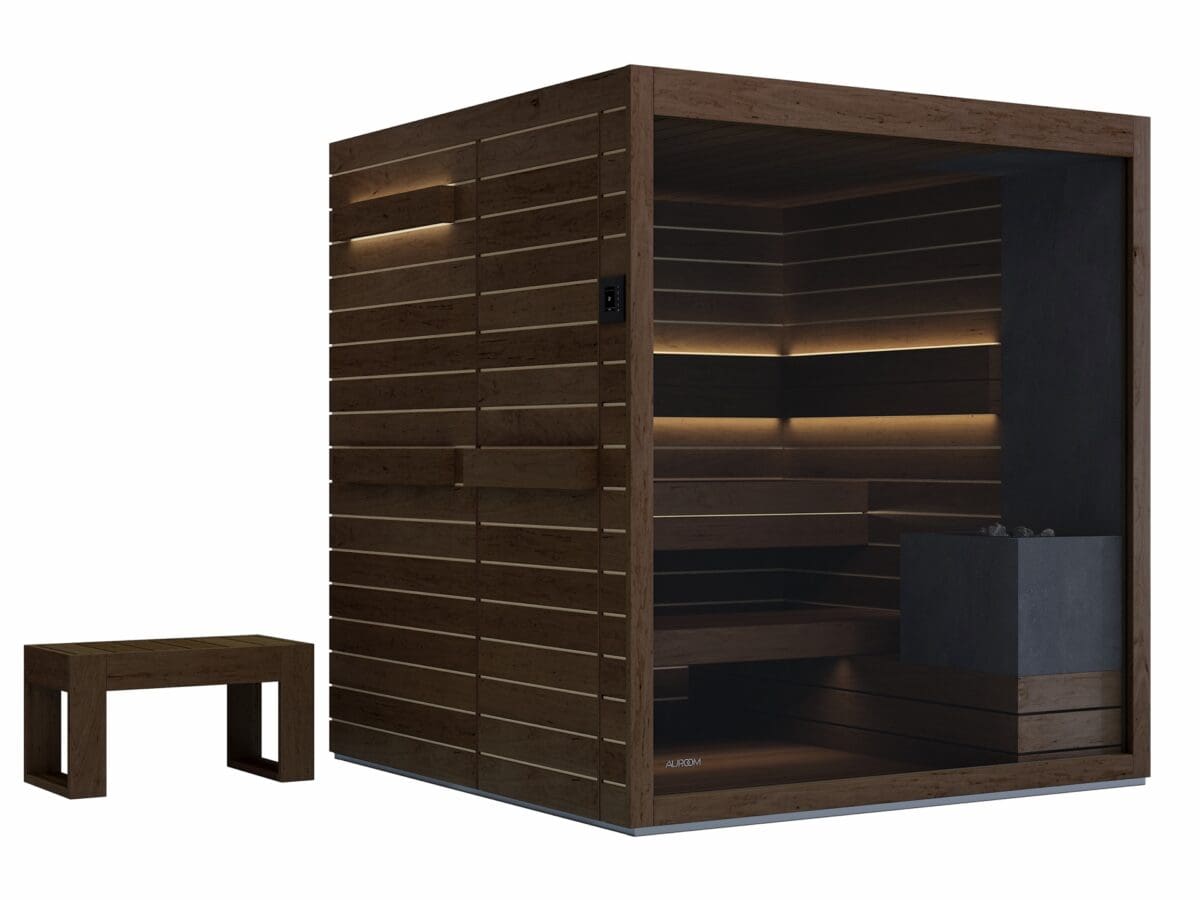 Auroom Lumina Cabin Sauna With Side Door Option - Image 12