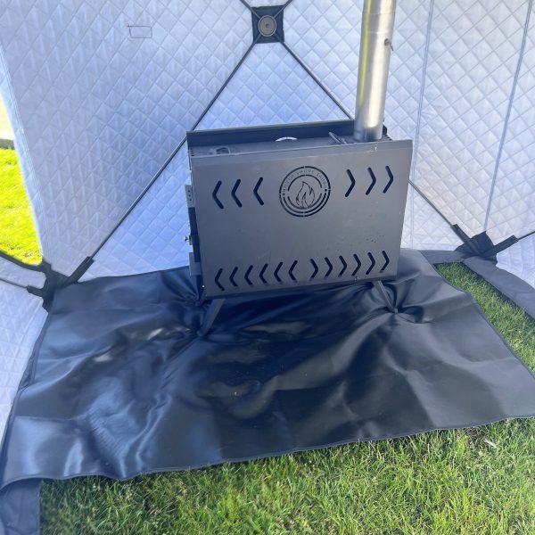 fireproof mat for sauna tents with wood burning stoves