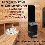 Saunum Air L In Georgian With Porch