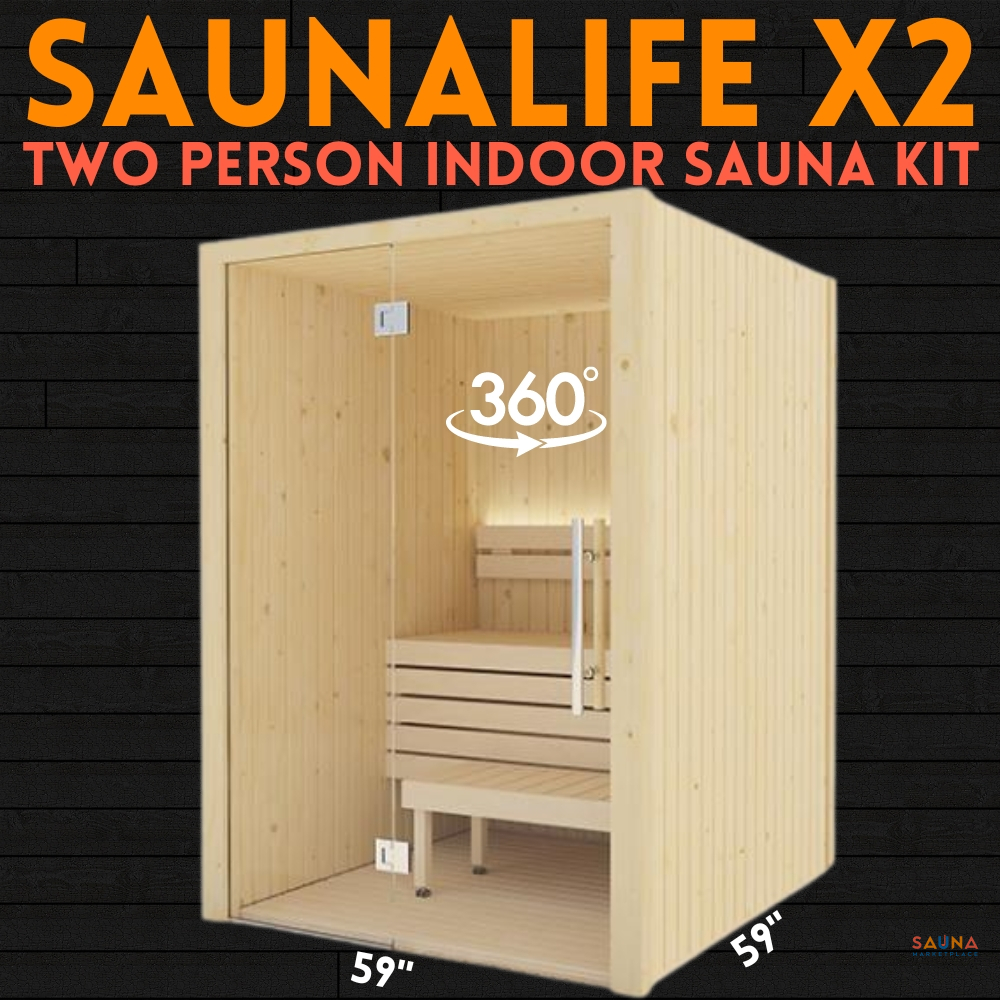 The Good, The Bad, And The (Almost) Heavenly: Almost Heaven Sauna Reviews 2023 5 Saunalife X2 2-Person Indoor Sauna Kit