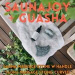 Saunajoy Sauna Massage Stone with Handle (5)