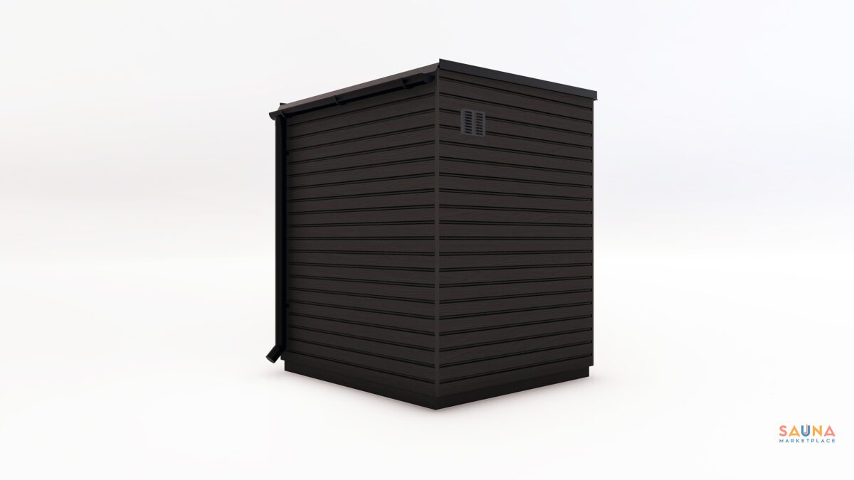 Saunum Classic Mini 3 Person Prebuilt Nordic Sauna - Image 7