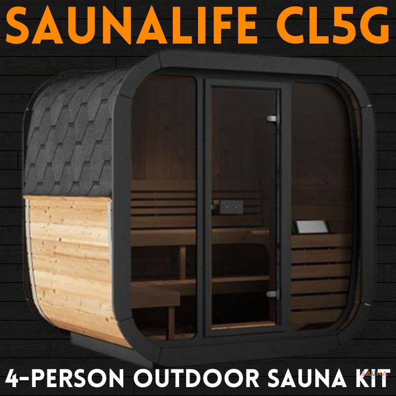 SaunaLife CL5G 4 Person Cube Sauna Kit