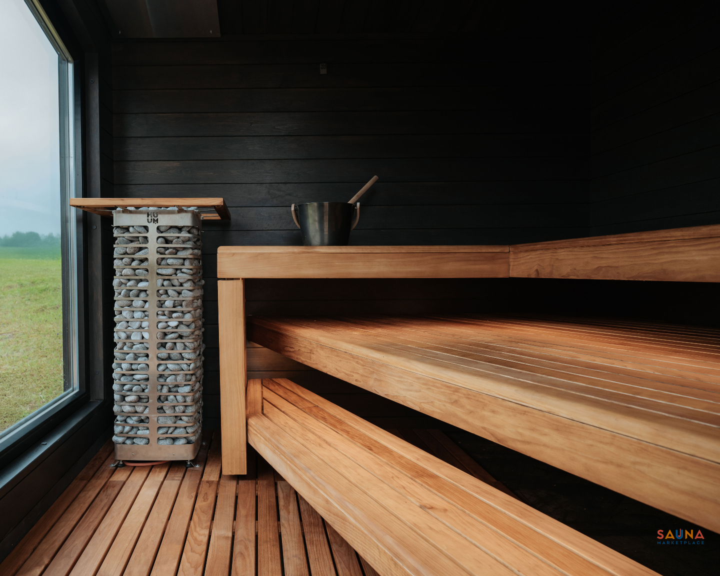 Auroom Terra Outdoor Cabin Sauna - Image 3