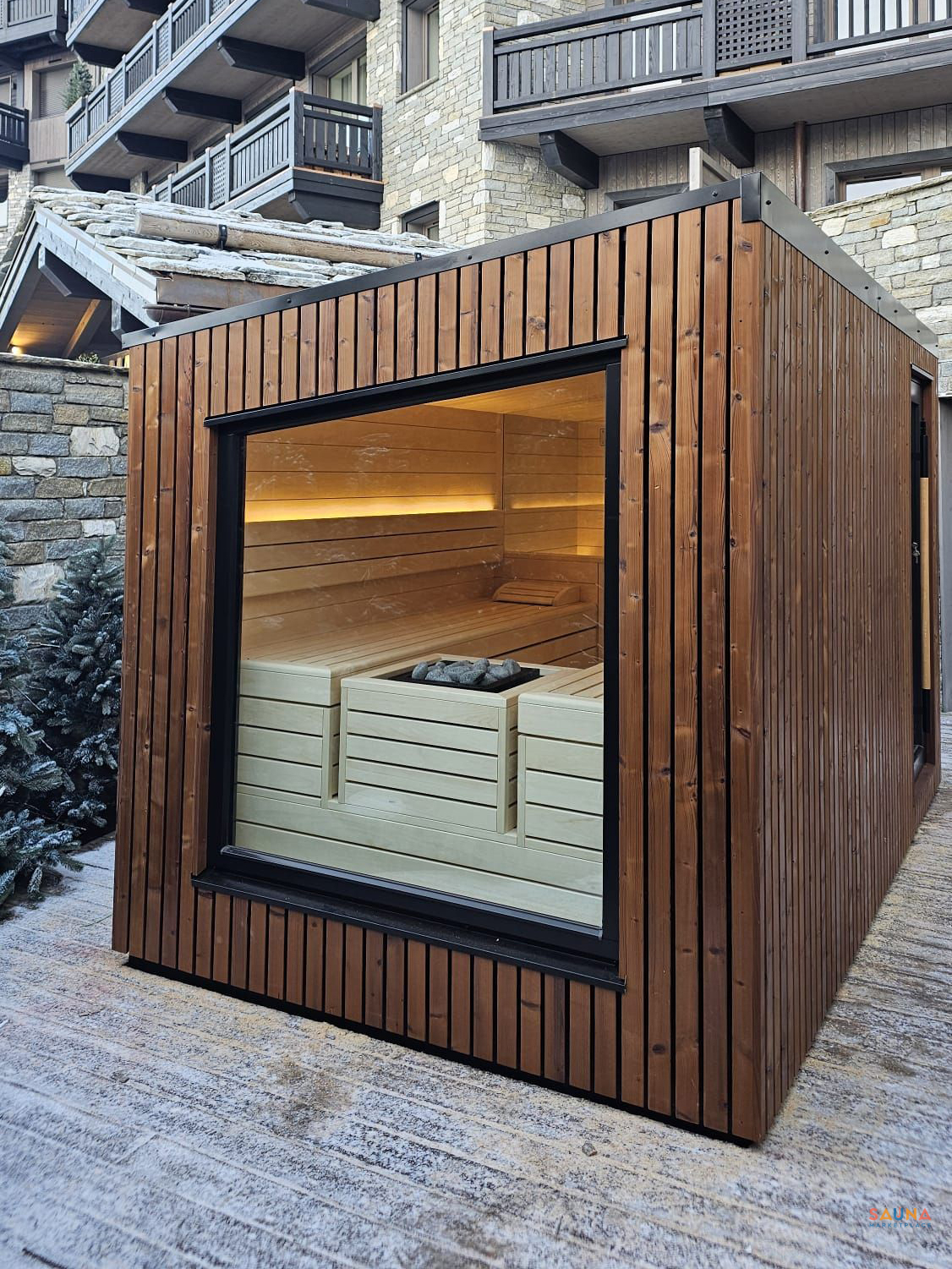 Auroom Terra Outdoor Cabin Sauna - Image 23