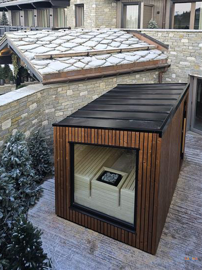 Auroom Terra Outdoor Cabin Sauna - Image 3