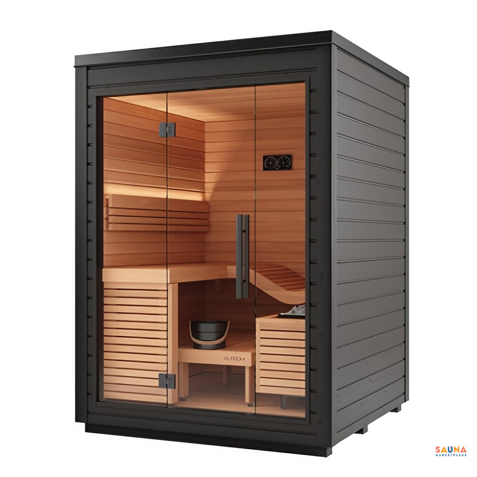 Auroom Aura Outdoor Home Sauna Kit - Image 3