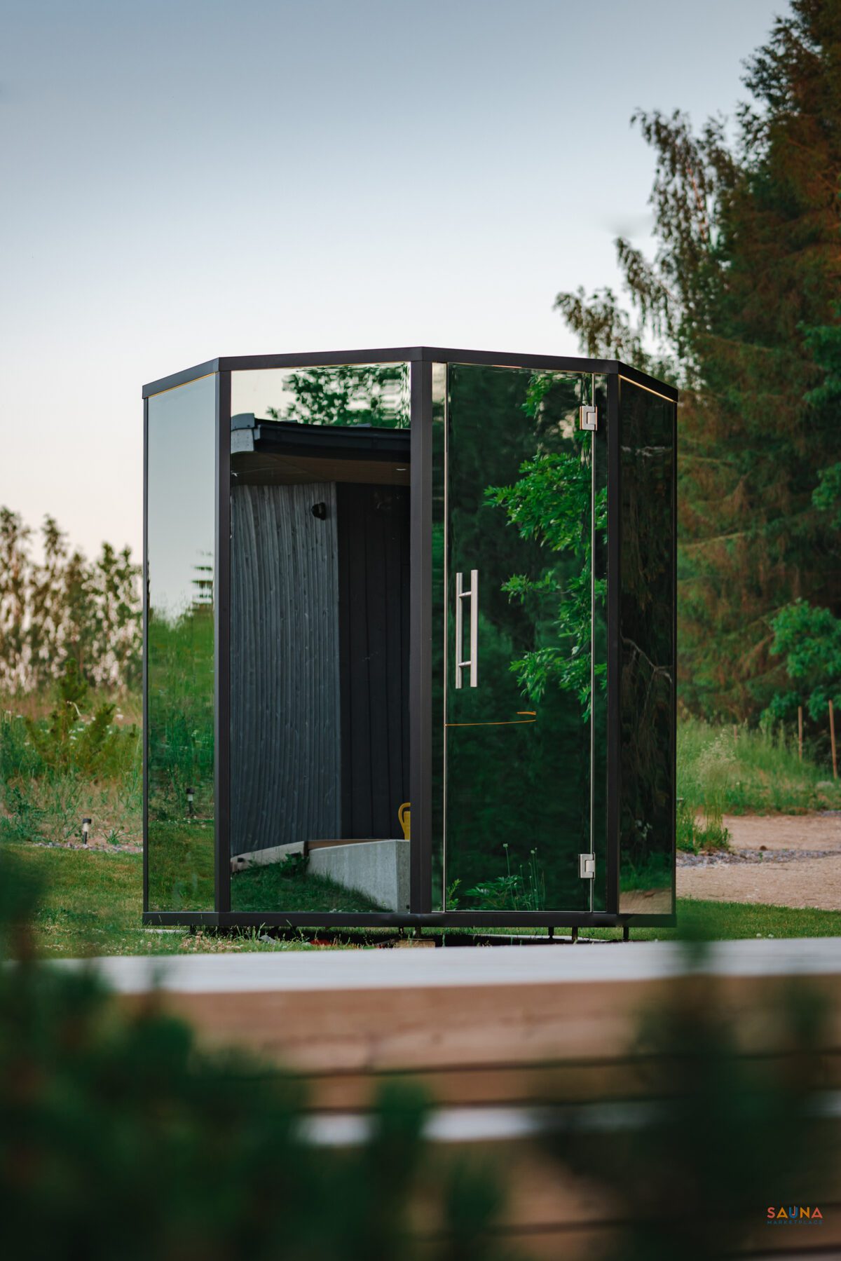 Haljas Hele Glass Sauna - Image 20