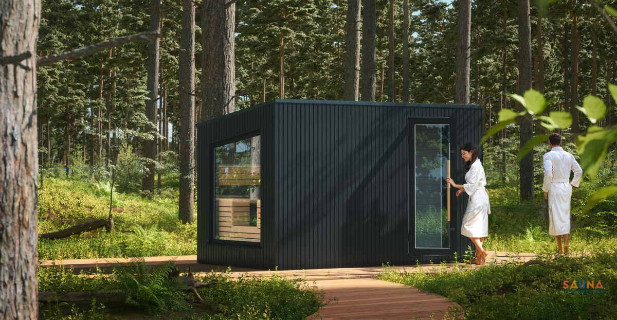 Auroom Terra Outdoor Cabin Sauna - Image 2