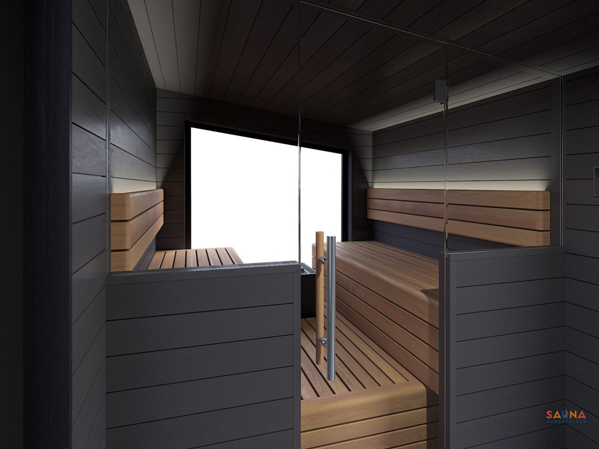 Auroom Terra Outdoor Cabin Sauna - Image 4