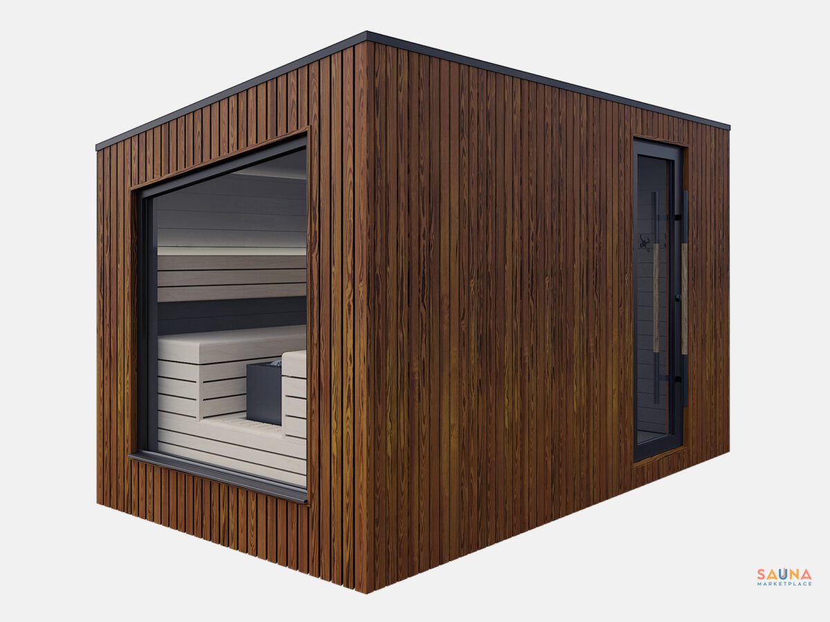Auroom Terra Outdoor Cabin Sauna - Image 6