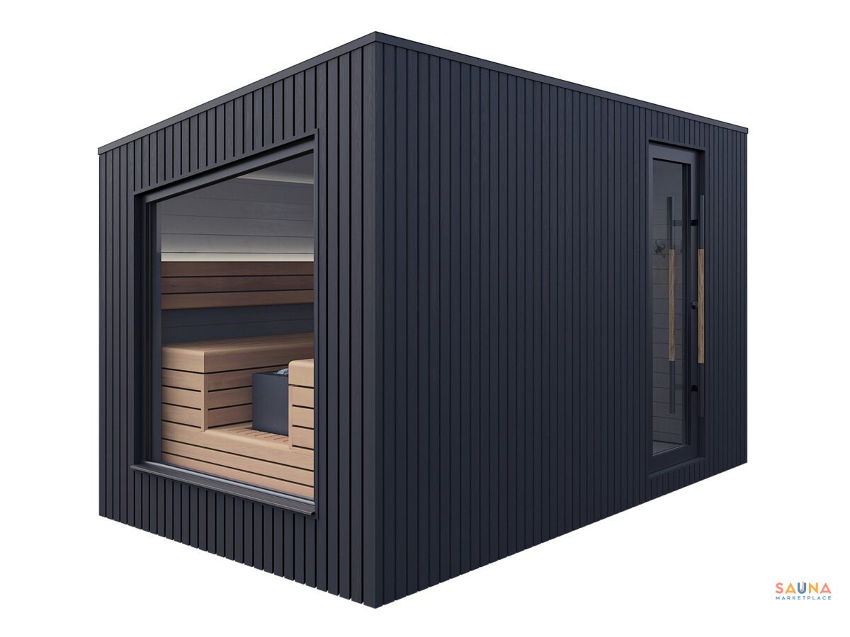 Auroom Terra Outdoor Cabin Sauna - Image 5